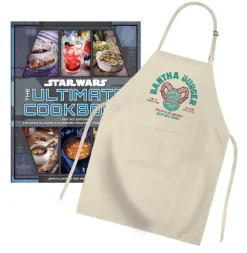 Star Wars - The Ultimate Cookbook Hardcover Book & Apron Gift Set