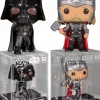 Star Wars / Thor (2011) - Darth Vader & Thor Diecast Metal Pop! Vinyl Figure Bundle (Funko / Popcultcha Exclusive) (Set of 2)