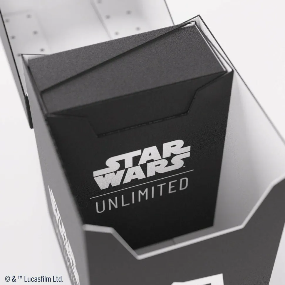 Star Wars - Unlimited Black & White Soft Crate Deck Box
