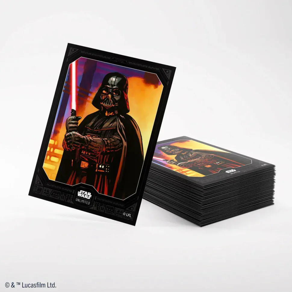 Star Wars - Unlimited Darth Vader Art Standard Deck Protector Sleeves (60 Count)
