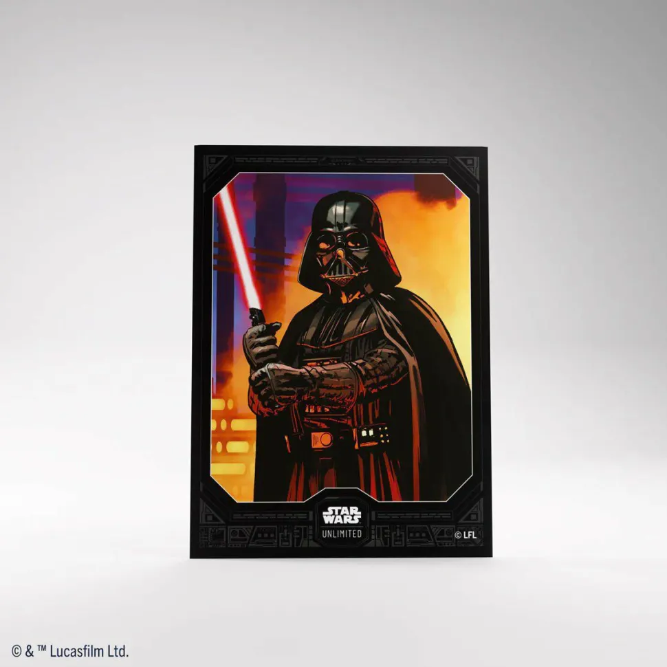 Star Wars - Unlimited Darth Vader Art Standard Deck Protector Sleeves (60 Count)