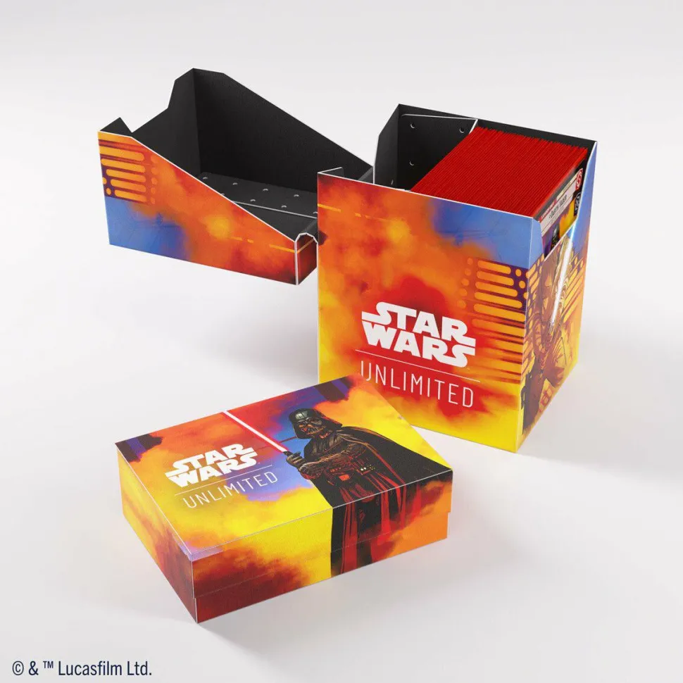 Star Wars - Unlimited Luke vs. Vader Soft Crate Deck Box