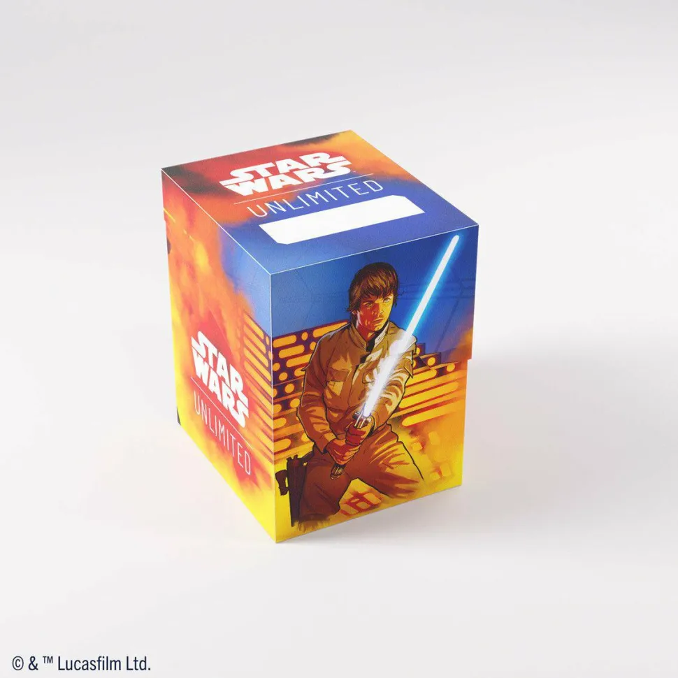 Star Wars - Unlimited Luke vs. Vader Soft Crate Deck Box