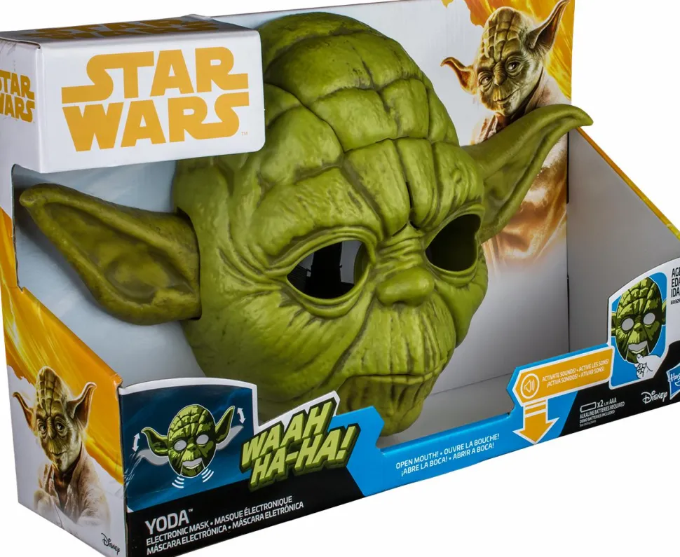 Star Wars - Yoda Electronic Talking Mask with Open Mouth