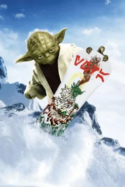 Star Wars - Yoda Snowboard Poster (164)