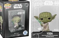 Star Wars - Yoda with Lightsaber Diecast Metal Pop! Vinyl Figure (Funko / Popcultcha Exclusive)