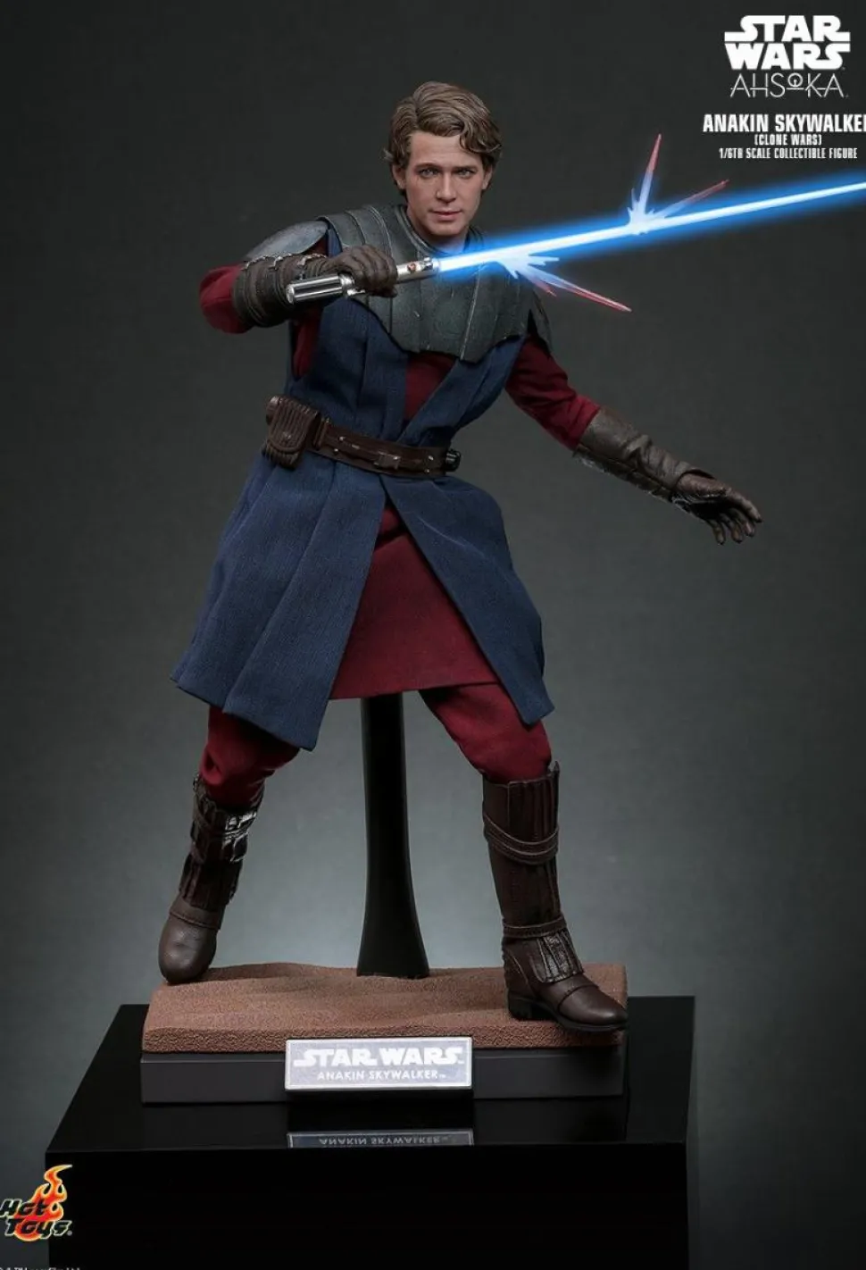 Star Wars: Ahsoka - Anakin Skywalker (Clone Wars) 1/6th Scale Hot Toys Action Figure