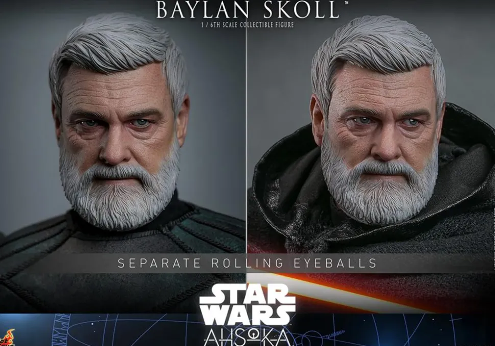 Star Wars: Ahsoka - Baylan Skoll 1/6th Scale Hot Toys Action Figure