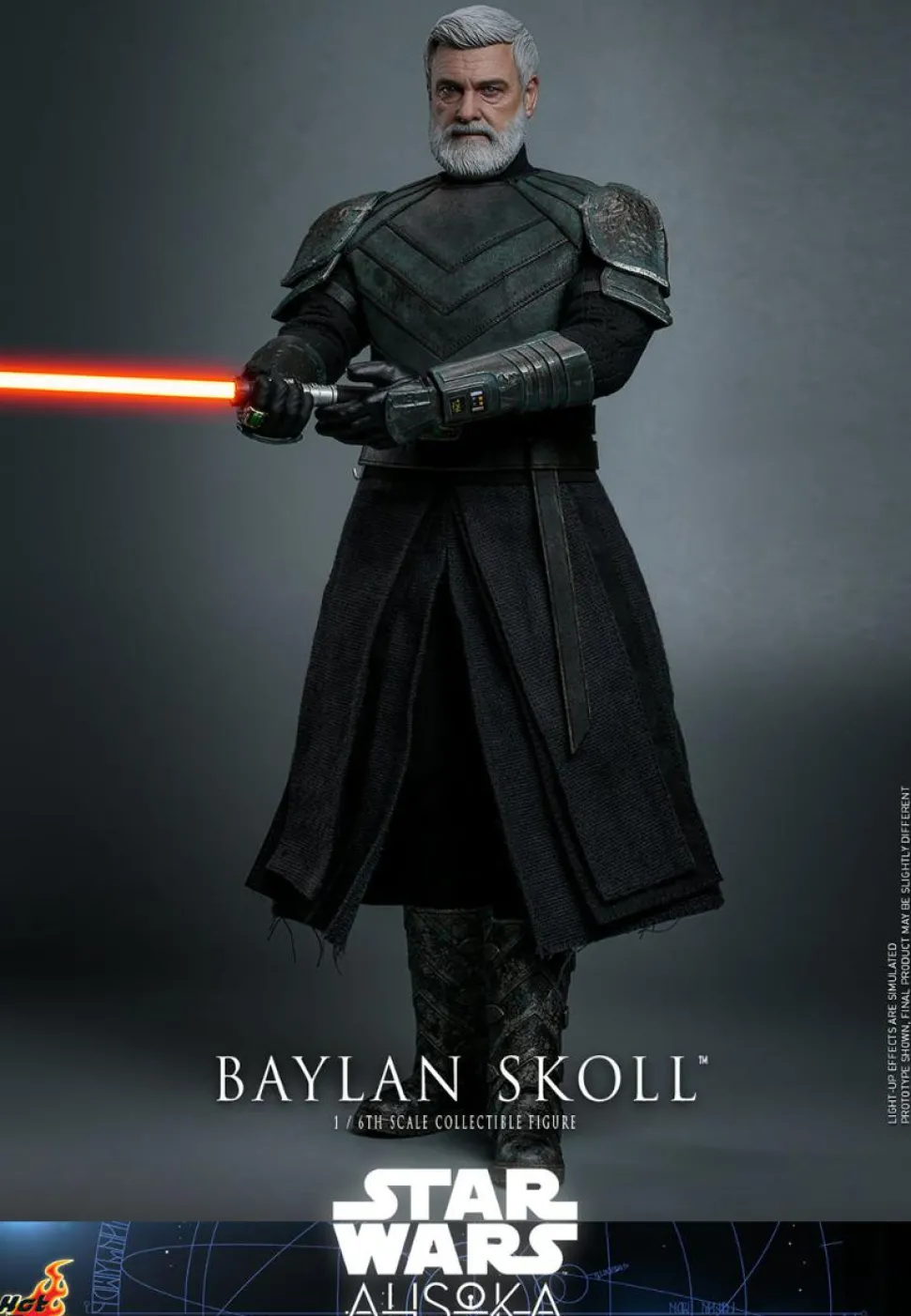 Star Wars: Ahsoka - Baylan Skoll 1/6th Scale Hot Toys Action Figure