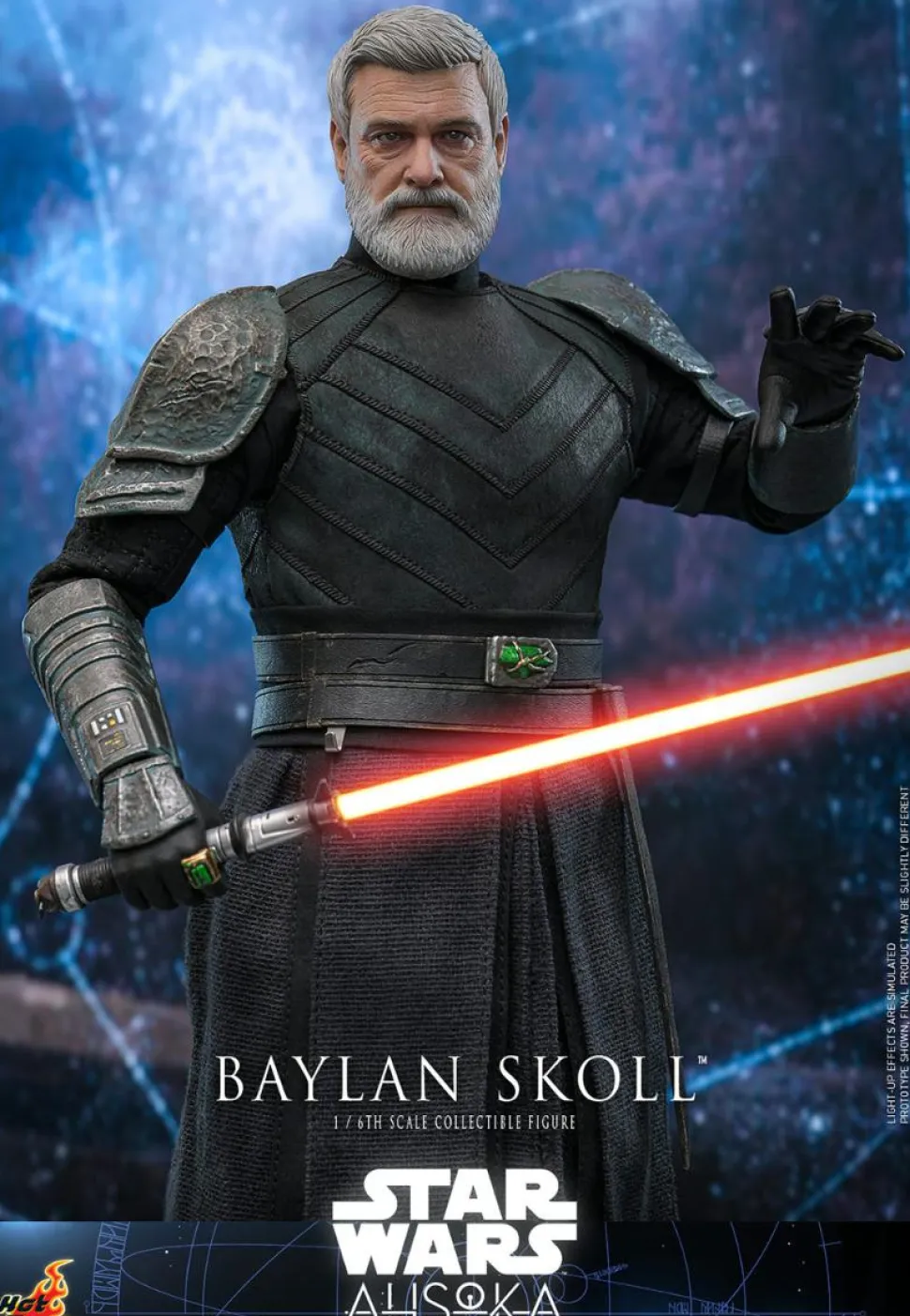 Star Wars: Ahsoka - Baylan Skoll 1/6th Scale Hot Toys Action Figure
