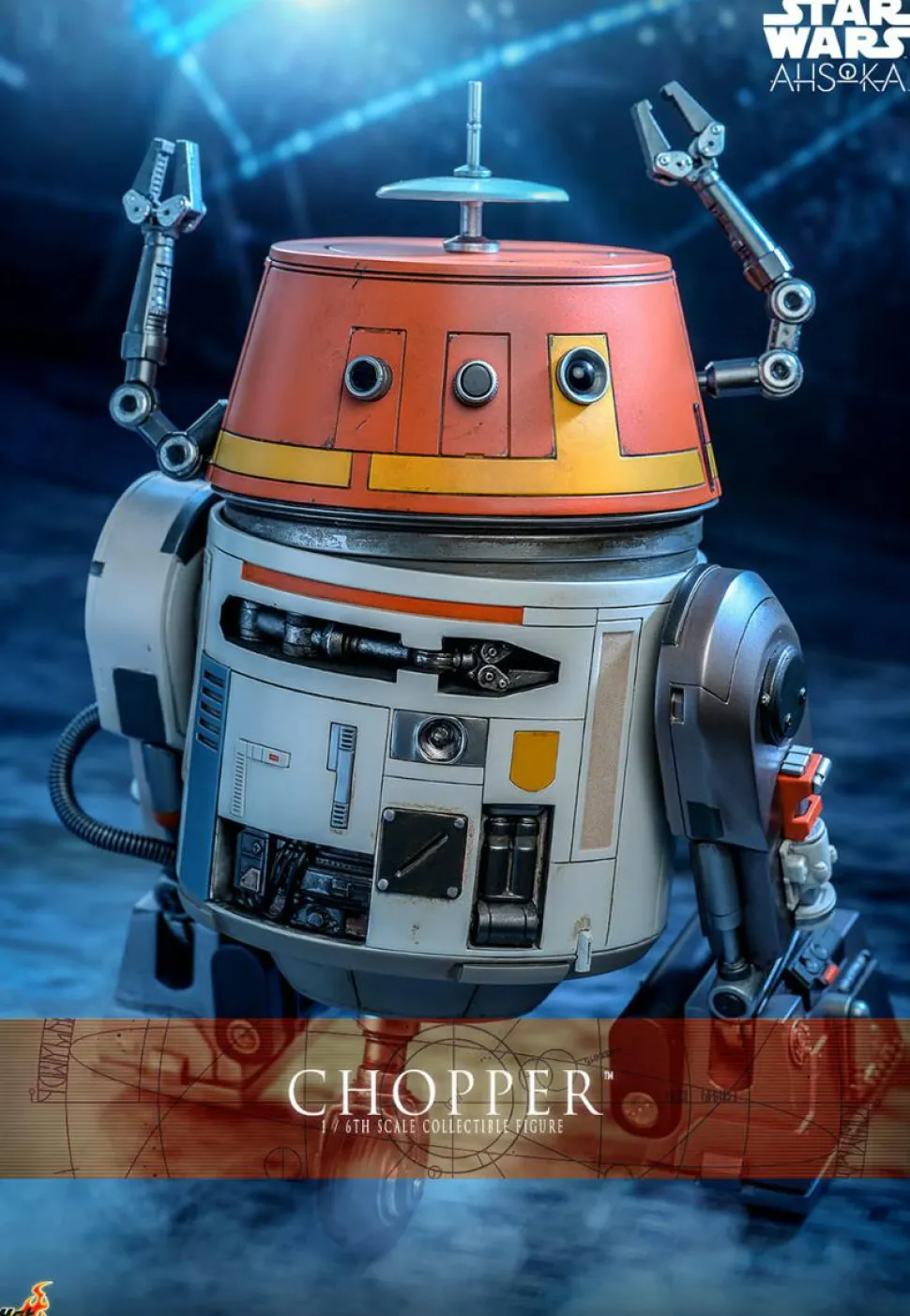 Star Wars: Ahsoka - Chopper 1/6th Scale Hot Toys Action Figure