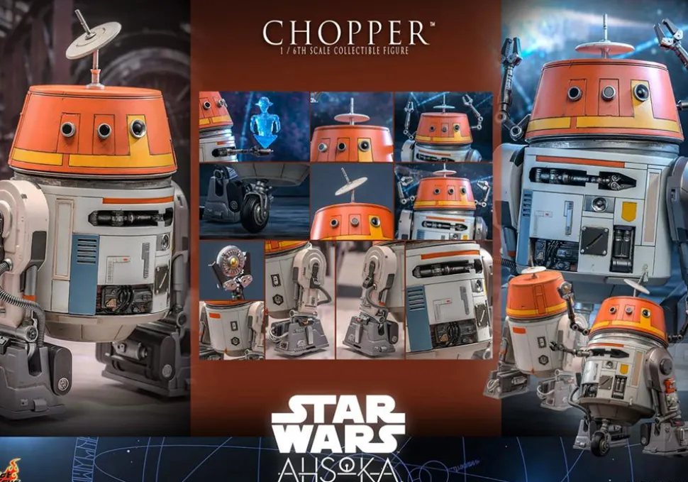 Star Wars: Ahsoka - Chopper 1/6th Scale Hot Toys Action Figure