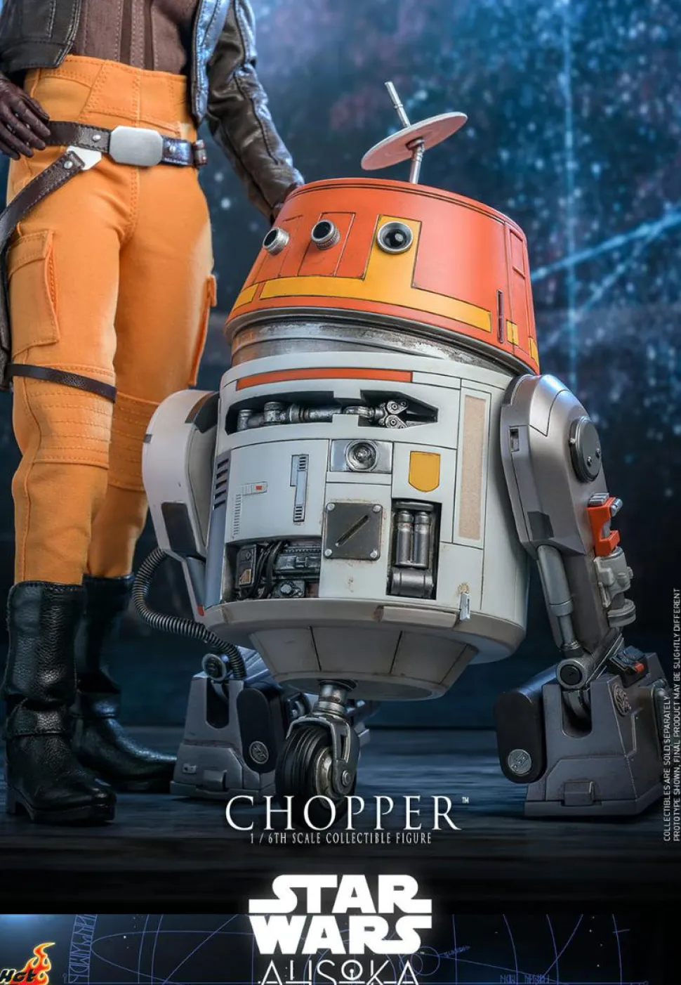 Star Wars: Ahsoka - Chopper 1/6th Scale Hot Toys Action Figure
