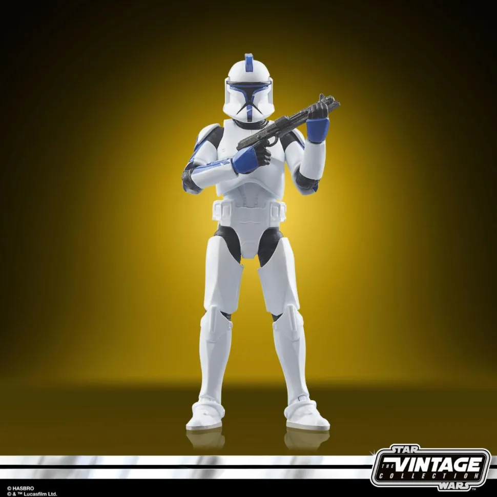Star Wars: Ahsoka - Clone Trooper Lieutenant (Teth) Vintage Collection Kenner 3.75" Scale Action Figure