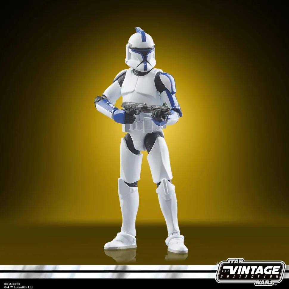 Star Wars: Ahsoka - Clone Trooper Lieutenant (Teth) Vintage Collection Kenner 3.75" Scale Action Figure