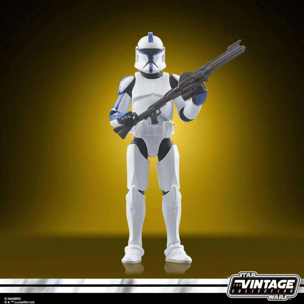 Star Wars: Ahsoka - Clone Trooper Lieutenant (Teth) Vintage Collection Kenner 3.75" Scale Action Figure