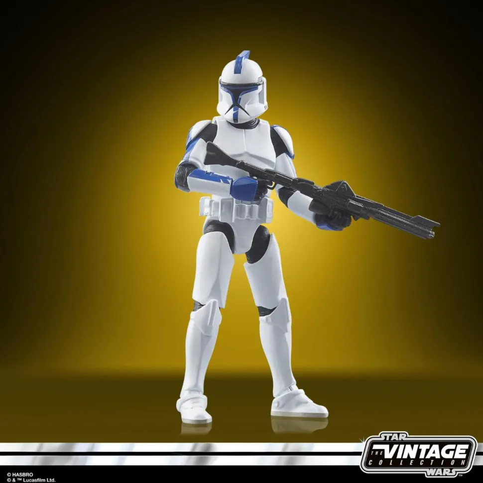 Star Wars: Ahsoka - Clone Trooper Lieutenant (Teth) Vintage Collection Kenner 3.75" Scale Action Figure