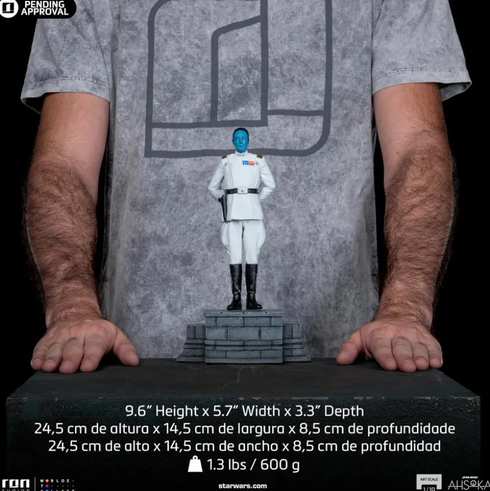 Star Wars: Ahsoka - Grand Admiral Thrawn 1/10th Scale Statue