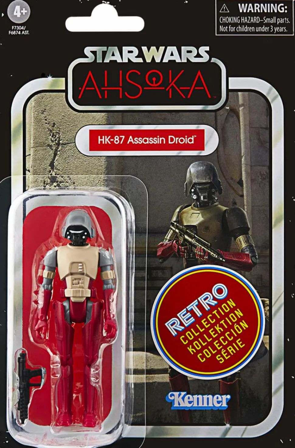 Star Wars: Ahsoka - HK-87 Assassin Droid Retro Collection Kenner 3.75" Action Figure