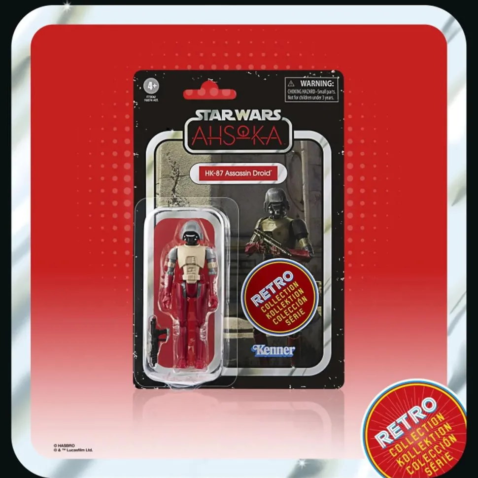 Star Wars: Ahsoka - HK-87 Assassin Droid Retro Collection Kenner 3.75" Action Figure