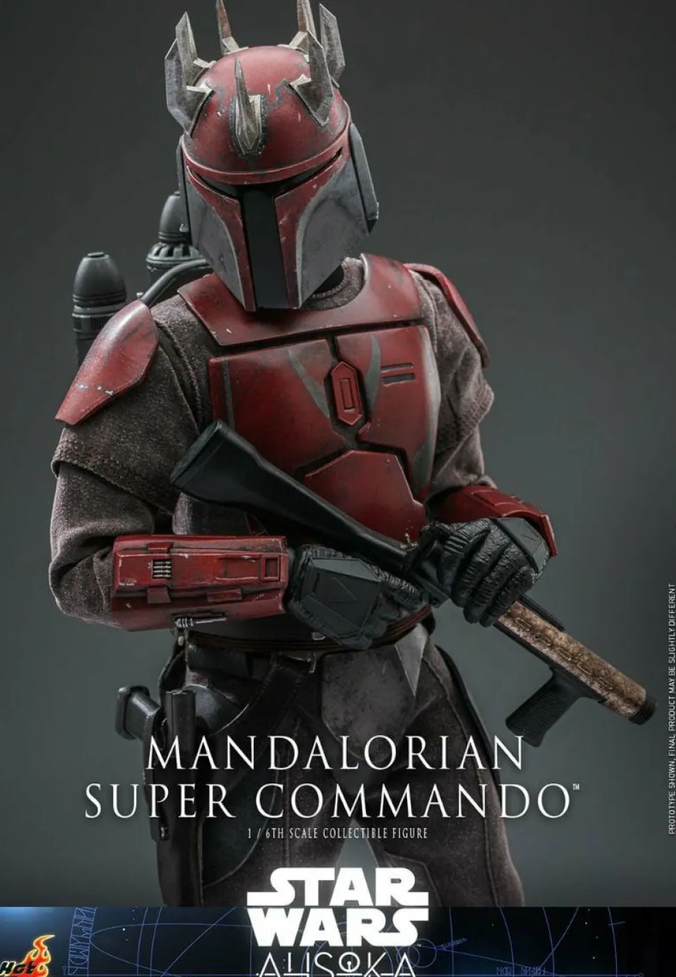 Star Wars: Ahsoka - Mandalorian Super Commando 1/6th Scale Hot Toys Action Figure