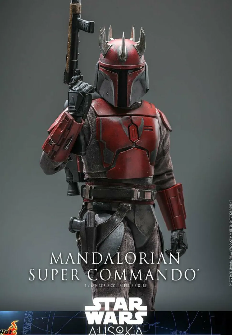 Star Wars: Ahsoka - Mandalorian Super Commando 1/6th Scale Hot Toys Action Figure
