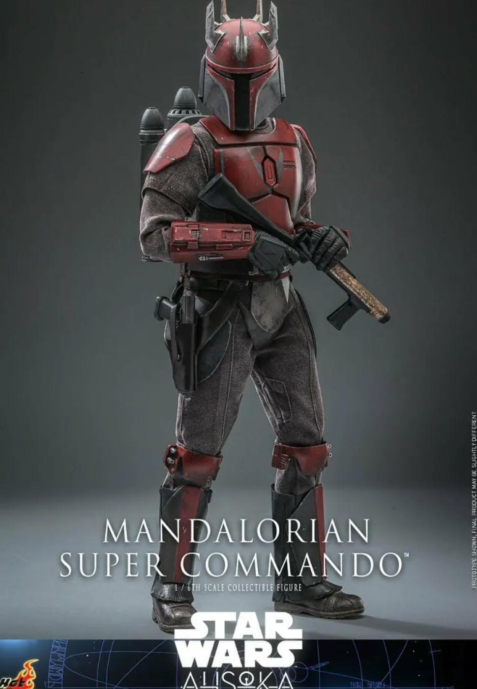 Star Wars: Ahsoka - Mandalorian Super Commando 1/6th Scale Hot Toys Action Figure