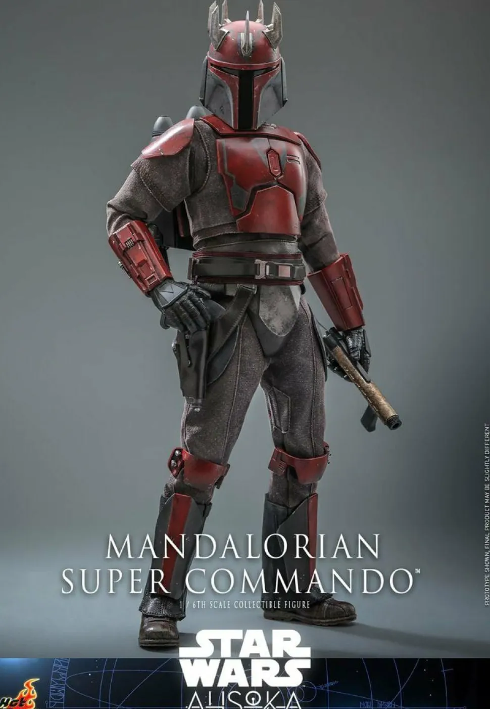 Star Wars: Ahsoka - Mandalorian Super Commando 1/6th Scale Hot Toys Action Figure