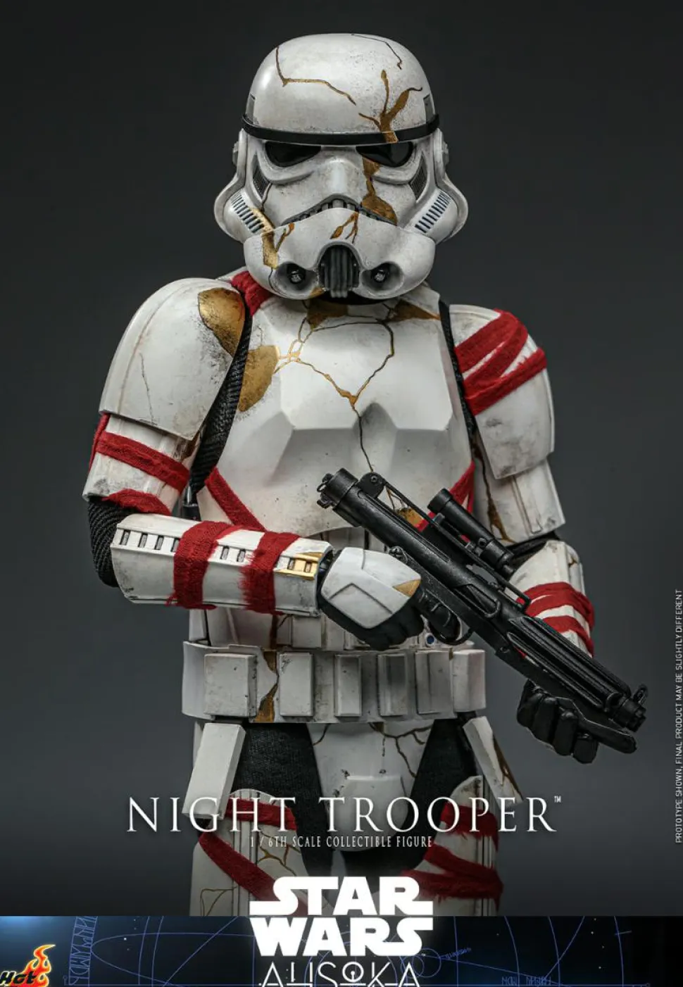 Star Wars: Ahsoka - Night Trooper 1/6th Scale Hot Toys Action Figure