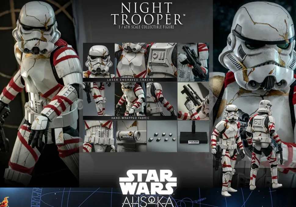 Star Wars: Ahsoka - Night Trooper 1/6th Scale Hot Toys Action Figure