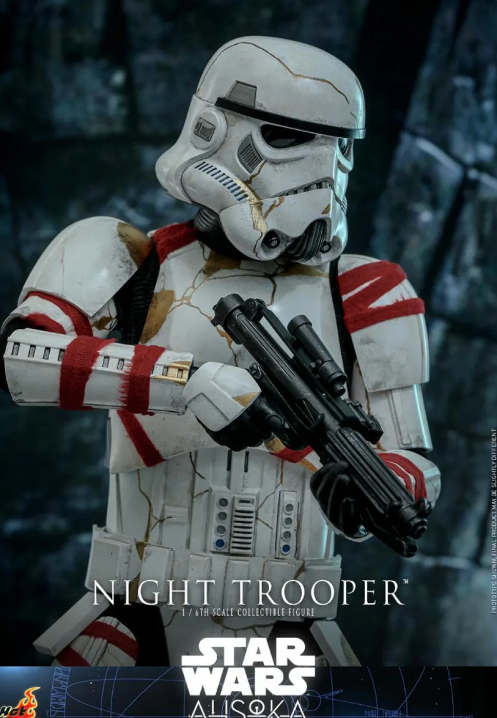 Star Wars: Ahsoka - Night Trooper 1/6th Scale Hot Toys Action Figure