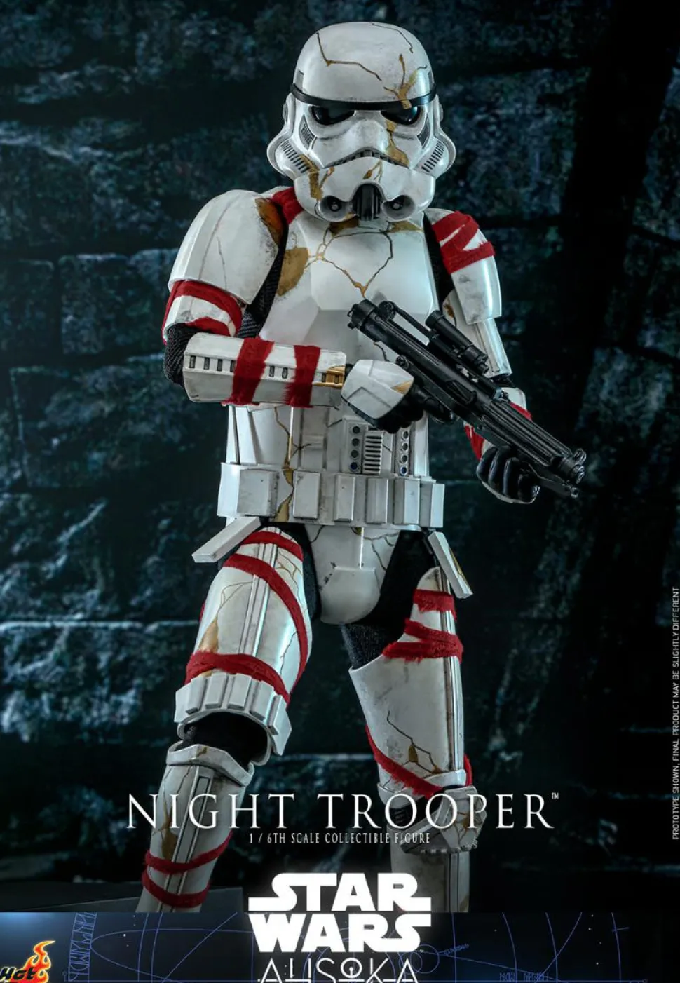 Star Wars: Ahsoka - Night Trooper 1/6th Scale Hot Toys Action Figure