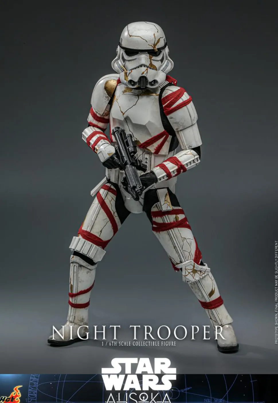 Star Wars: Ahsoka - Night Trooper 1/6th Scale Hot Toys Action Figure
