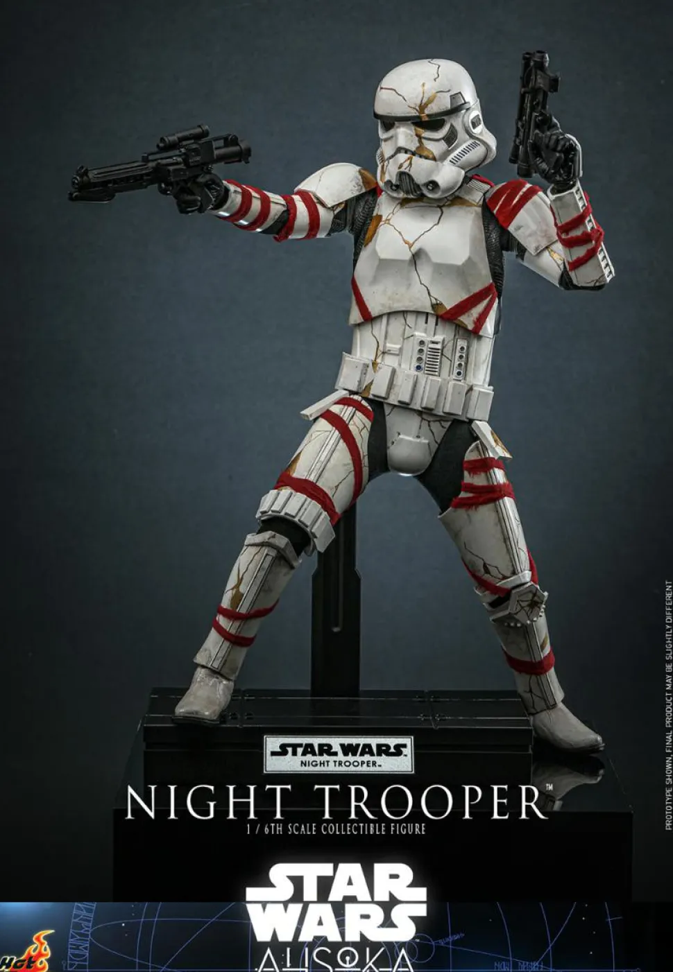 Star Wars: Ahsoka - Night Trooper 1/6th Scale Hot Toys Action Figure