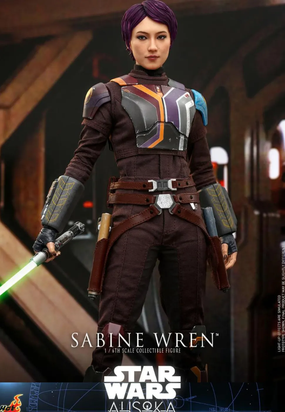 Star Wars: Ahsoka - Sabine Wren 1/6th Scale Hot Toys Action Figure