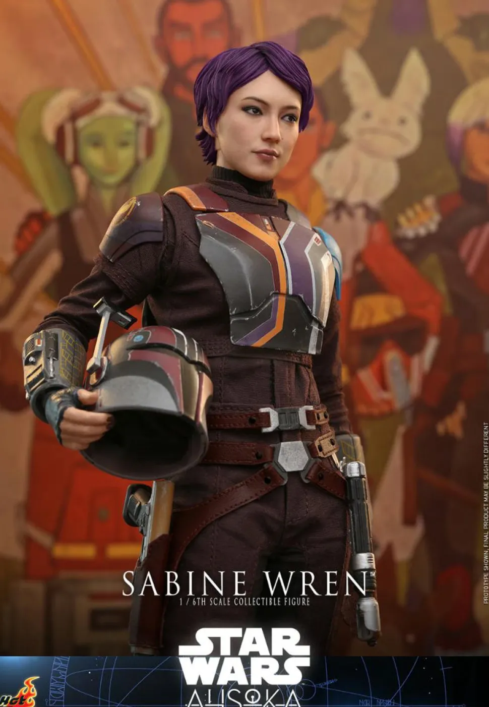 Star Wars: Ahsoka - Sabine Wren 1/6th Scale Hot Toys Action Figure