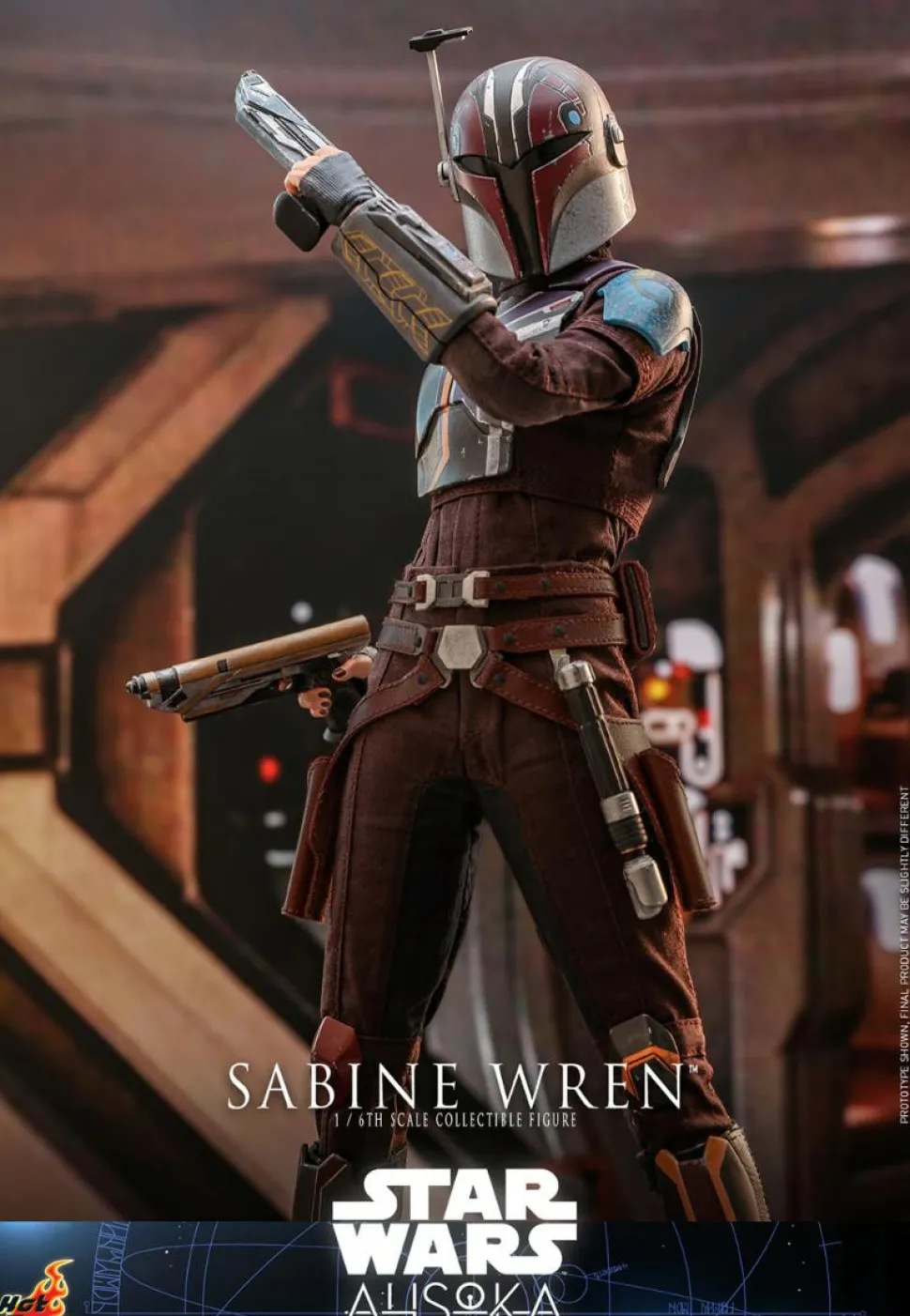Star Wars: Ahsoka - Sabine Wren 1/6th Scale Hot Toys Action Figure
