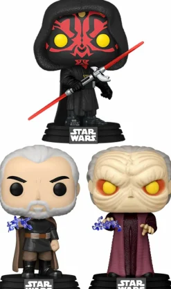Star Wars: Dark Side - Sith Lords Pop! Vinyl Bundle (Set of 3)