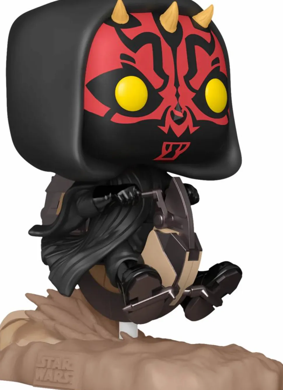 Star Wars Episode I: The Phantom Menace - Darth Maul on Bloodfin Speeder 25th Anniversary Pop! Rides Vinyl Figure