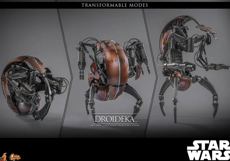 Star Wars Episode I: The Phantom Menace - Droideka 1/6th Scale Hot Toys Action Figure