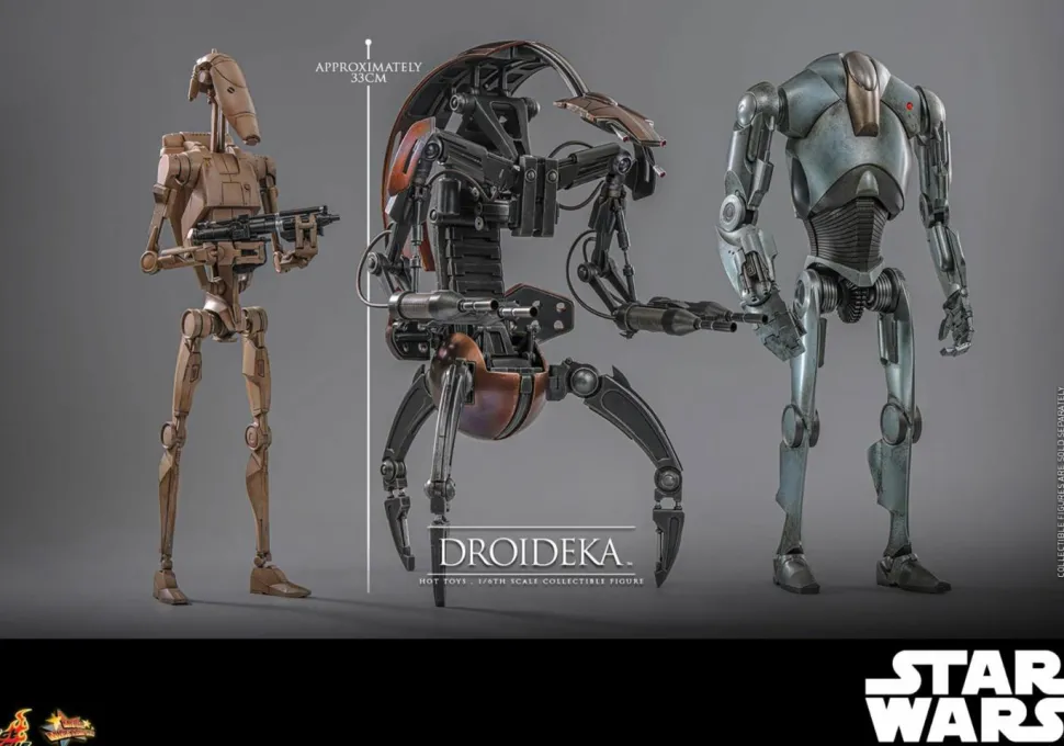 Star Wars Episode I: The Phantom Menace - Droideka 1/6th Scale Hot Toys Action Figure