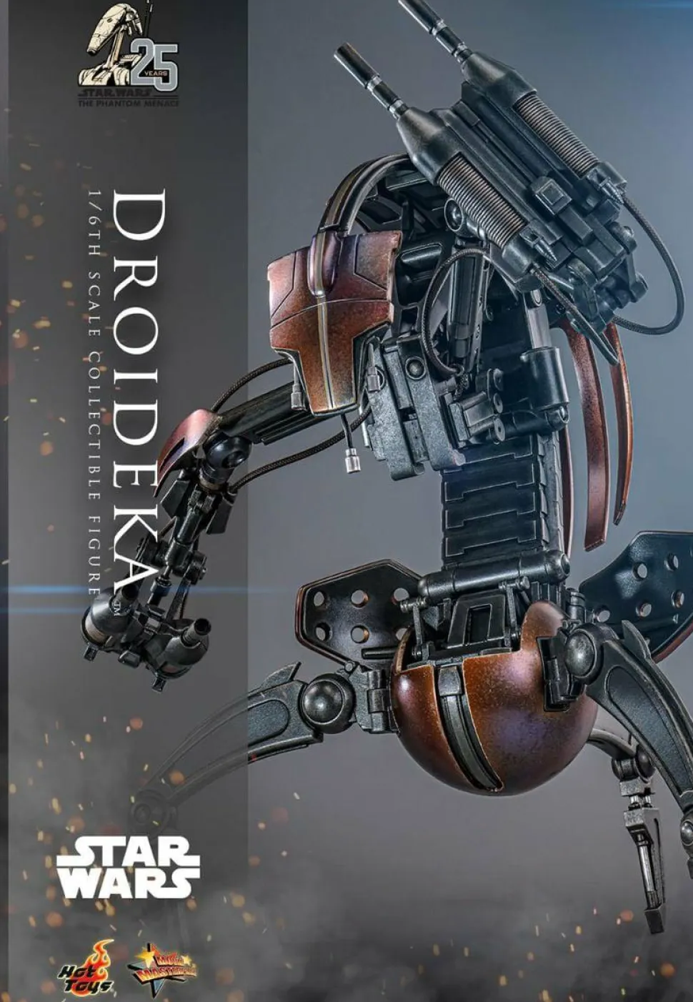 Star Wars Episode I: The Phantom Menace - Droideka 1/6th Scale Hot Toys Action Figure