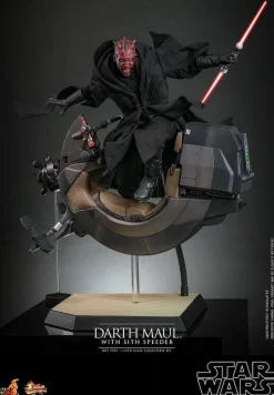 Star Wars Episode I: The Phantom Menace - Darth Maul with Sith Speeder 25th Anniversary 1/6th Scale Hot Toys Action Figure