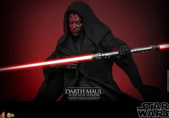 Star Wars Episode I: The Phantom Menace - Darth Maul with Sith Speeder 25th Anniversary 1/6th Scale Hot Toys Action Figure