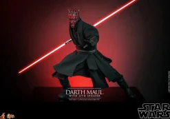 Star Wars Episode I: The Phantom Menace - Darth Maul with Sith Speeder 25th Anniversary 1/6th Scale Hot Toys Action Figure
