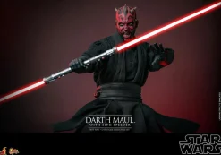 Star Wars Episode I: The Phantom Menace - Darth Maul with Sith Speeder 25th Anniversary 1/6th Scale Hot Toys Action Figure