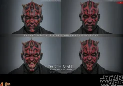 Star Wars Episode I: The Phantom Menace - Darth Maul with Sith Speeder 25th Anniversary 1/6th Scale Hot Toys Action Figure