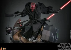 Star Wars Episode I: The Phantom Menace - Darth Maul with Sith Speeder 25th Anniversary 1/6th Scale Hot Toys Action Figure