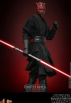 Star Wars Episode I: The Phantom Menace - Darth Maul with Sith Speeder 25th Anniversary 1/6th Scale Hot Toys Action Figure