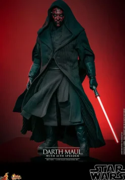 Star Wars Episode I: The Phantom Menace - Darth Maul with Sith Speeder 25th Anniversary 1/6th Scale Hot Toys Action Figure